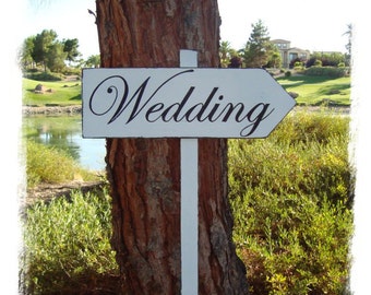 DiReCTioNaL WeDDiNg SiGnS Happily Ever After WeDDiNg SiGn