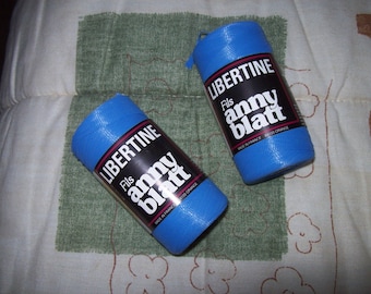 Lace knitting ANNY BLATT - quality "libertine" - "delft" blue-