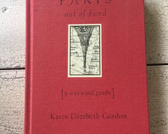 Vintage Paris Travel Book ... Paris Out of Hand ... Free Shipping
