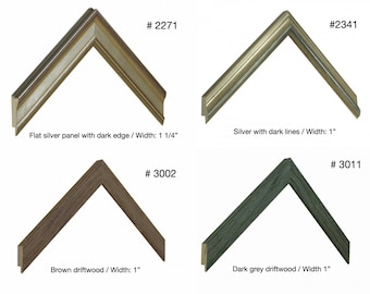 Professional, Archival Custom Framing, double mat, and plexiglass