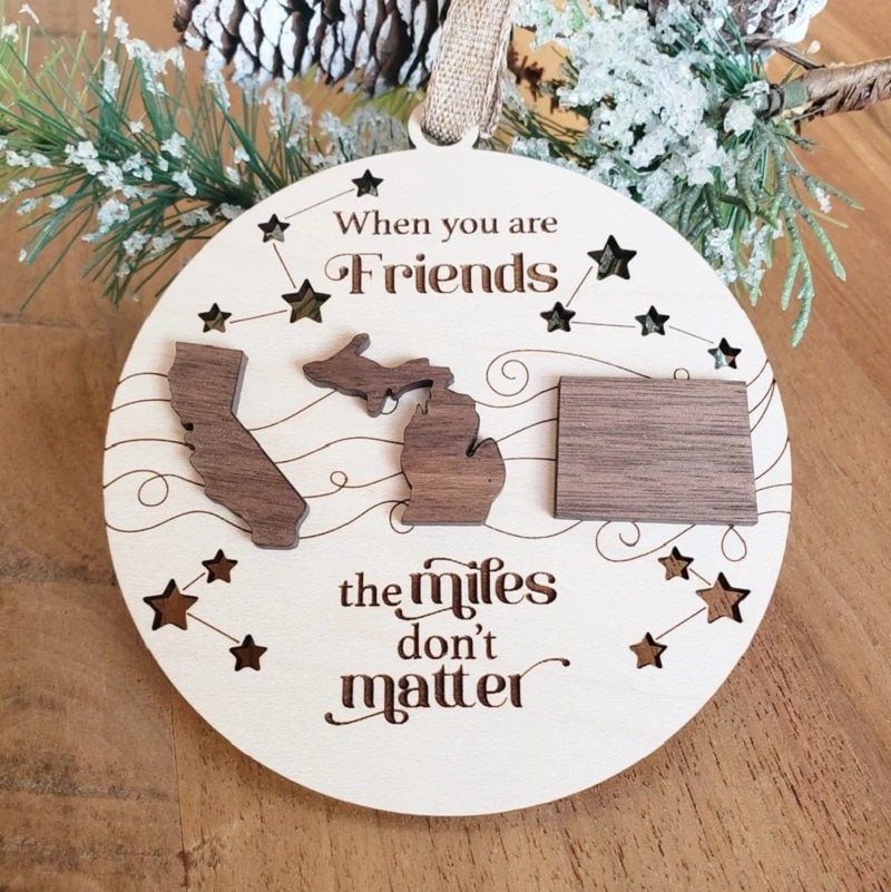 Graduation gift idea - personalized ornament