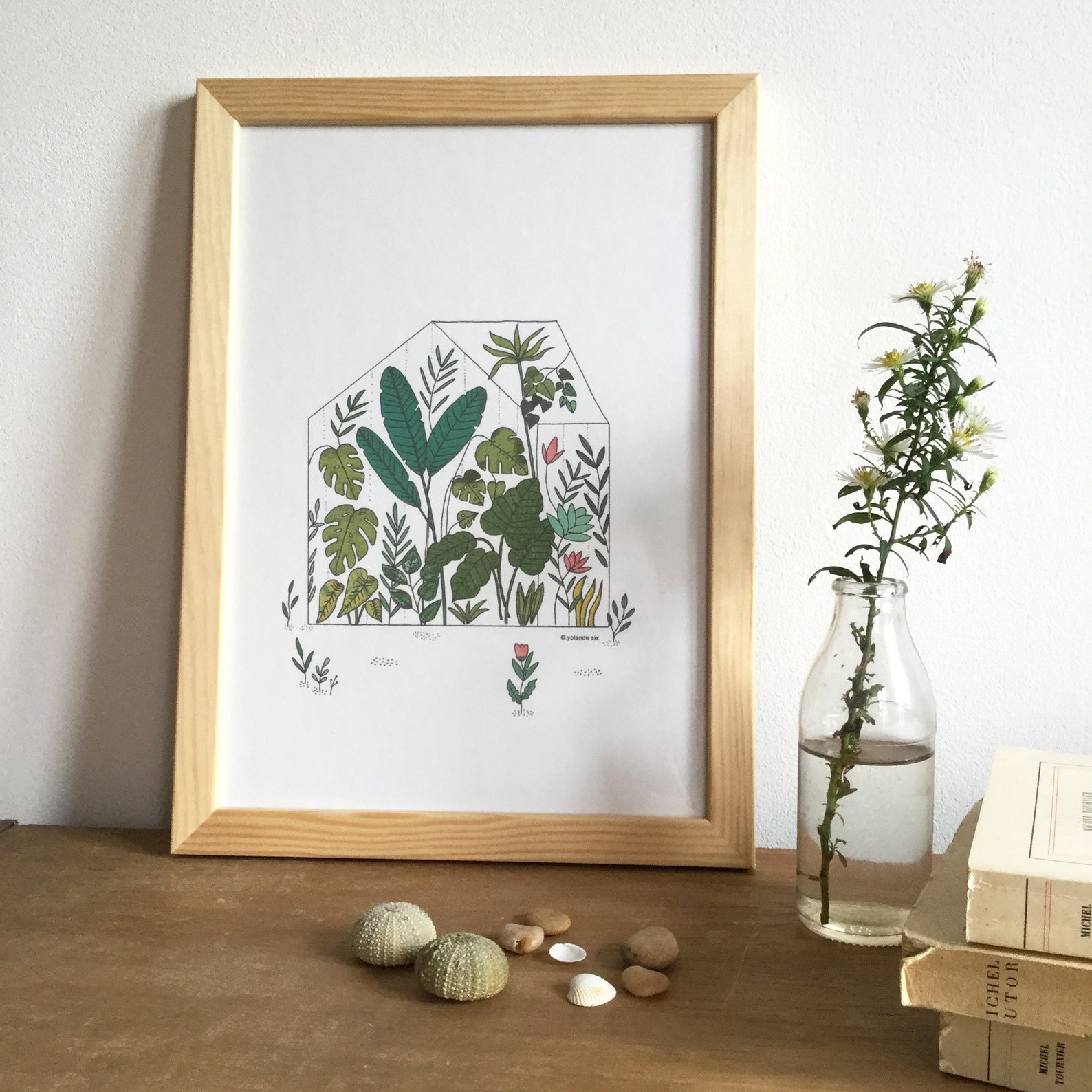 Greenhouse print from Etsy