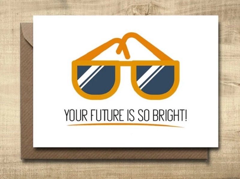 Graduation gift idea - printable graduation card to print at home