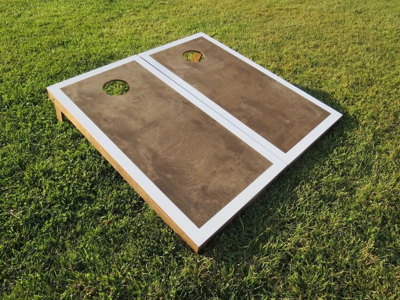 Cornhole boards from Etsy