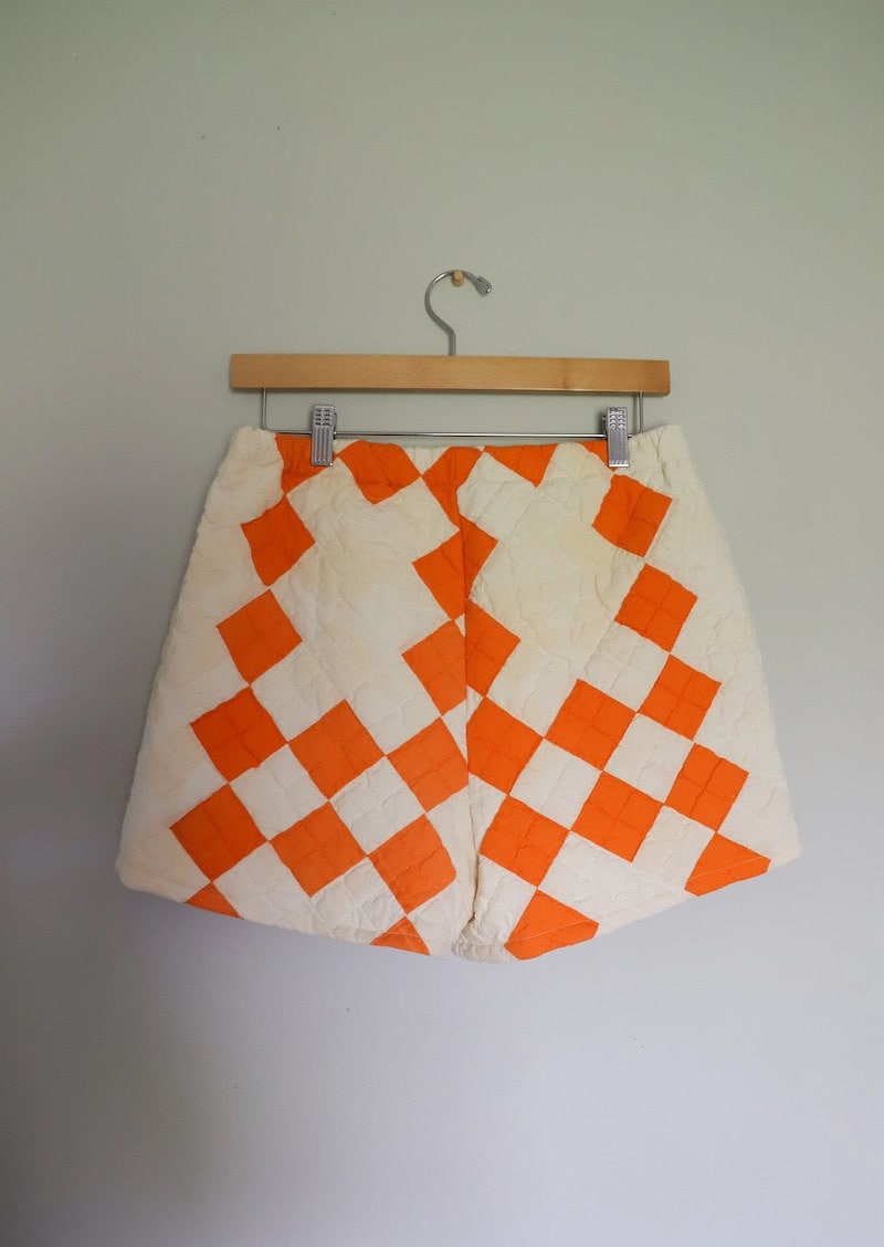 Quilt shorts from Etsy
