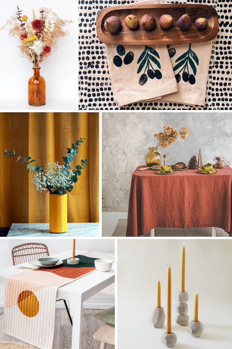 Grazing table decorating ideas from Etsy