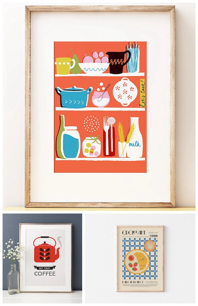 The Best Vintage Kitchen Decor to Add Charm to Any Space | Etsy