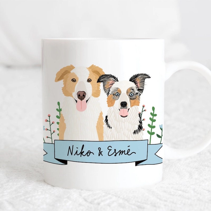 Personalized pet mug for Father's Day