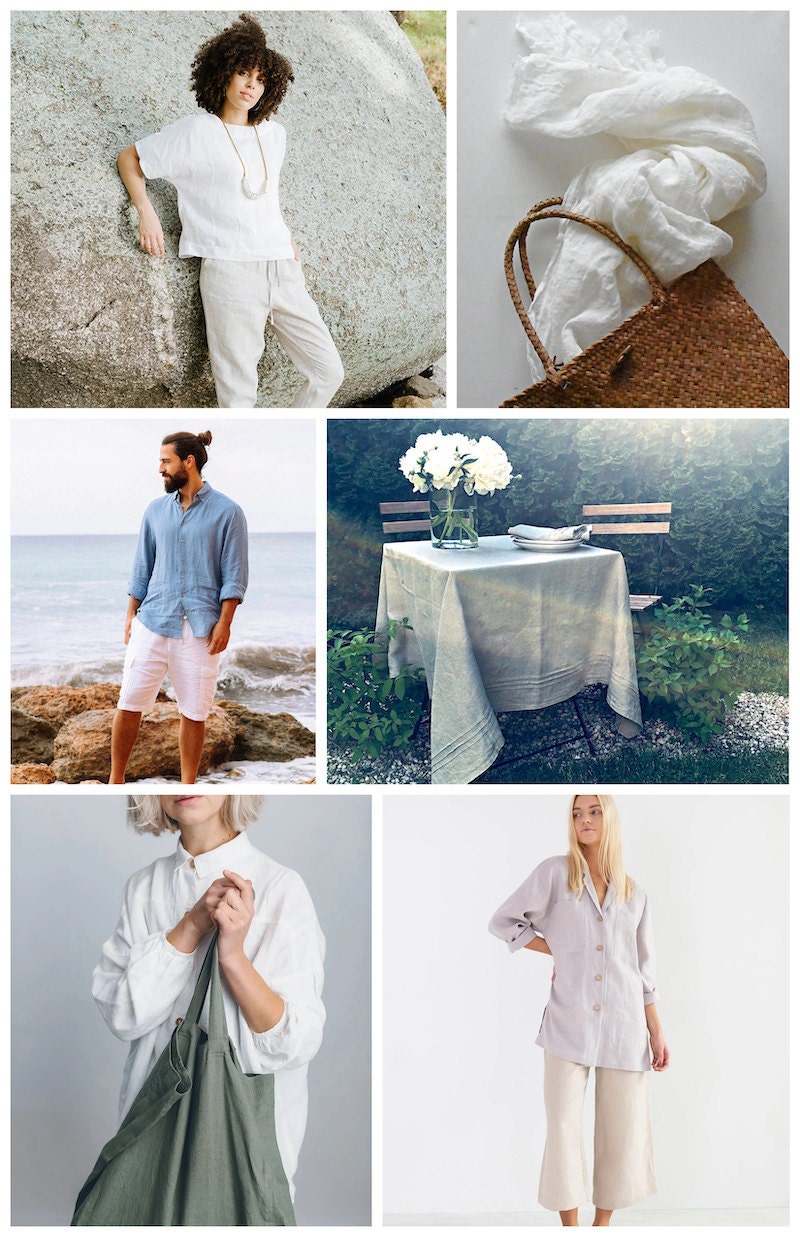 Coastal grandmother style: linen finds from Etsy Coastal grandmother style: linen finds from Etsy