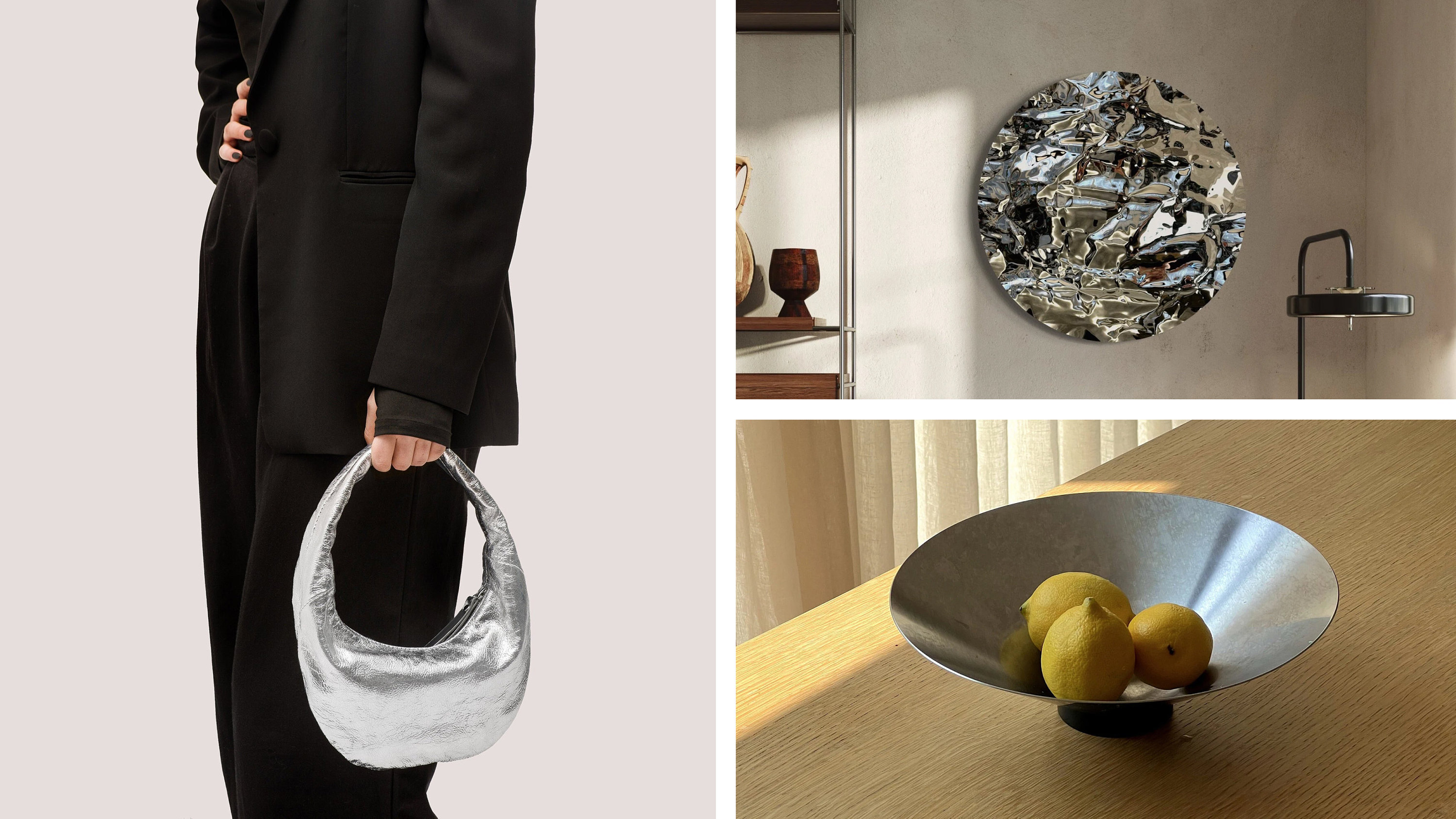 A collage of product photos featuring chromatic items