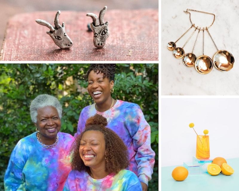 A collage of Etsy gifts under $100