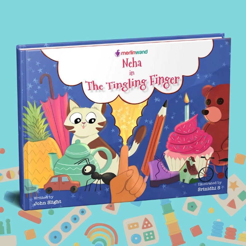 Personalised storybook from Etsy Seller MerlinWand