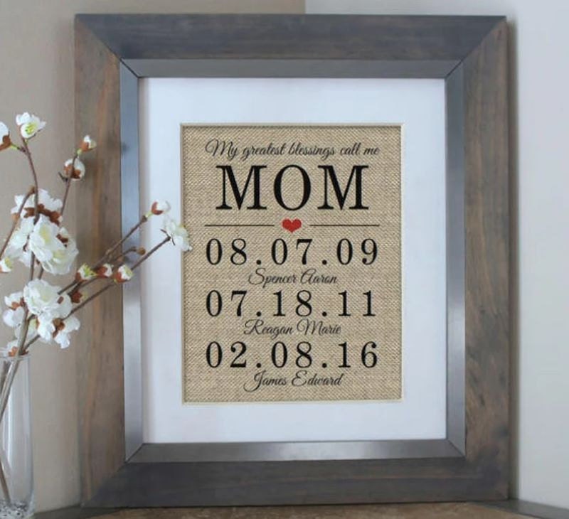 The Best Personalized Gifts For Mom She's Sure To Adore