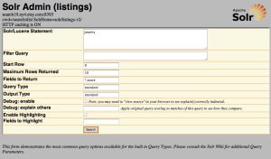 Solr Search Query Tool