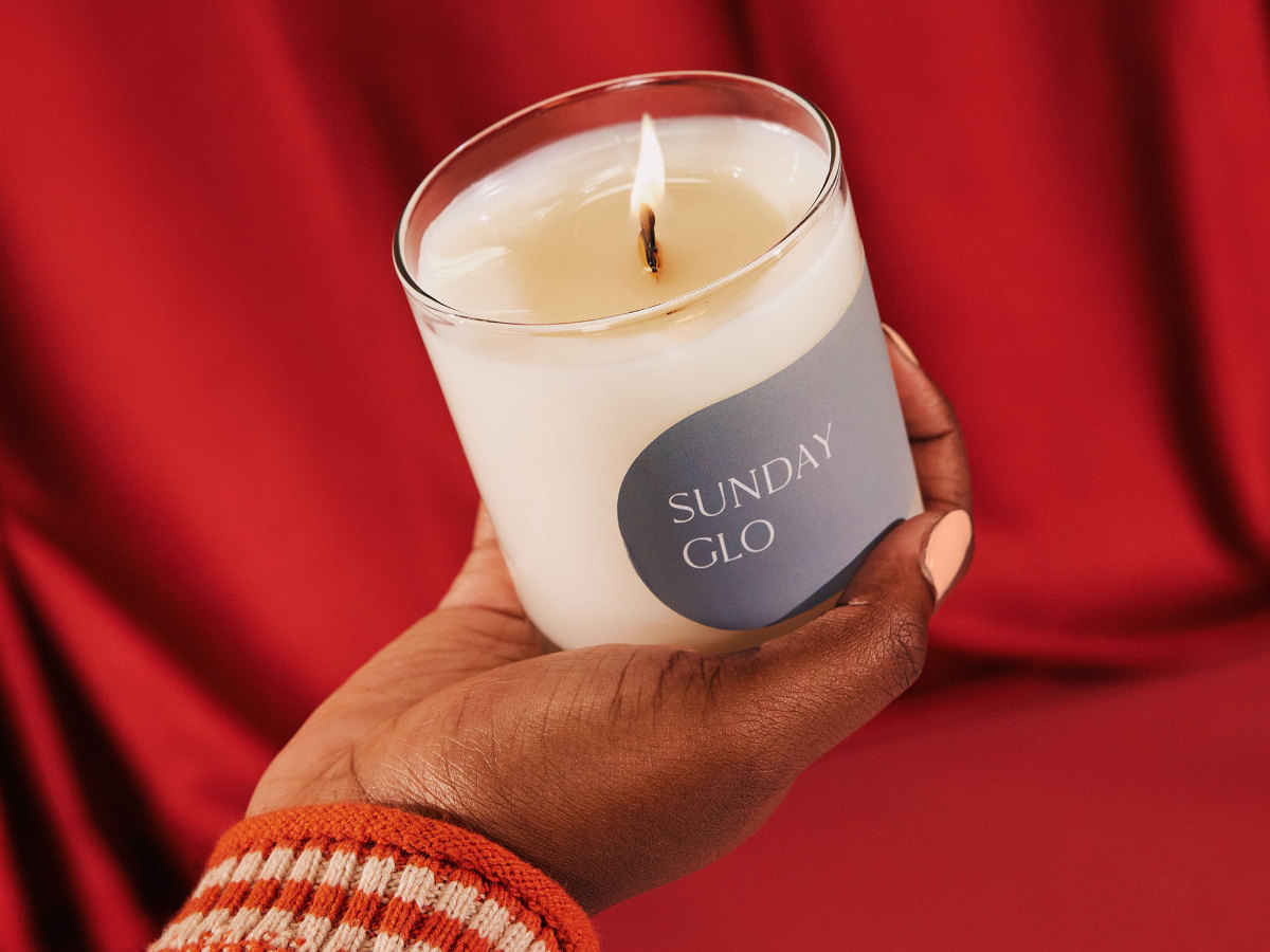 Sunday Glo candle from Etsy Sunday Glo candle from Etsy