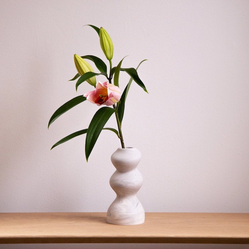 Sculptural vase from Etsy