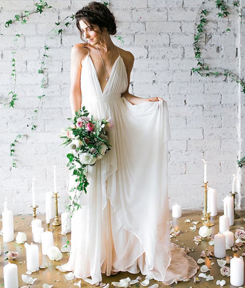 The Best Minimalist Wedding Dresses on Etsy | Etsy
