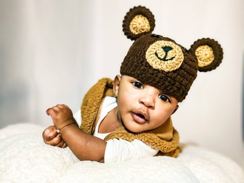 Crocheted baby beanie from Etsy Crocheted baby beanie from Etsy