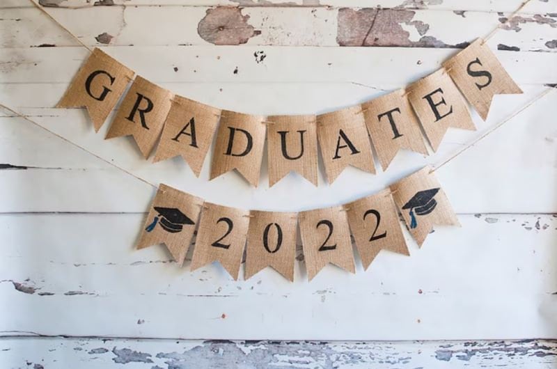 Personalized graduation banner