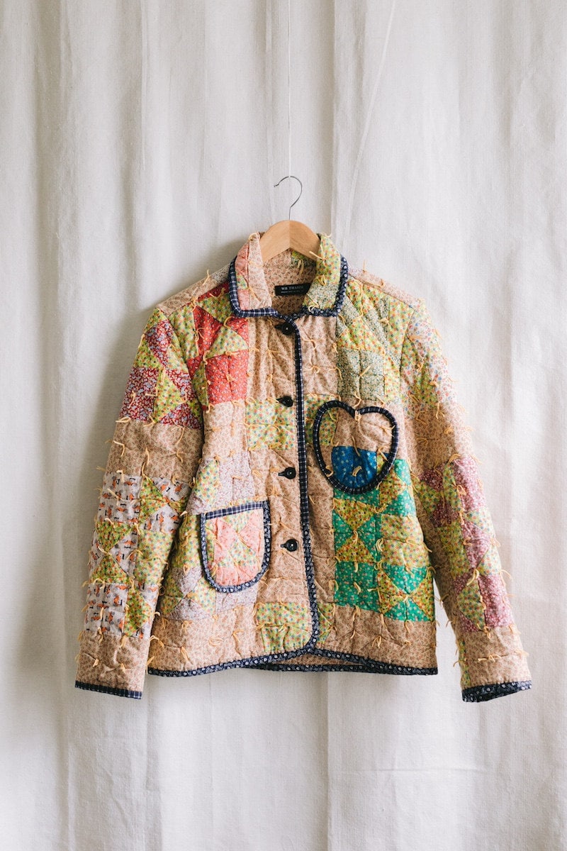 A quilt blazer from W.B. THAMM.