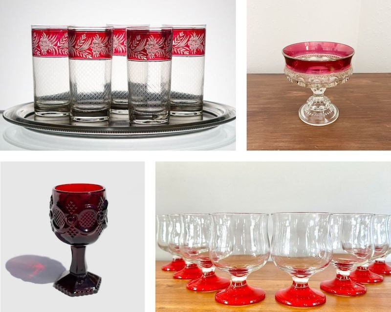 A Guide to the Different Types of Vintage Glassware Etsy