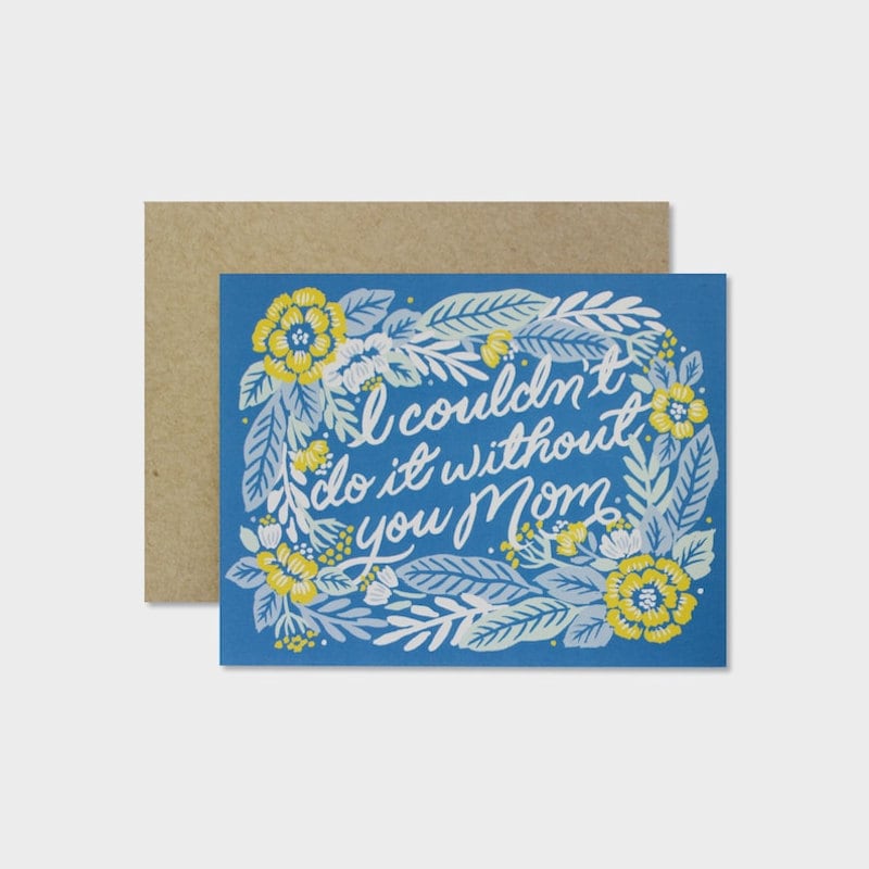 Mother's Day greeting cards - Steadfast supporter Mother's Day card