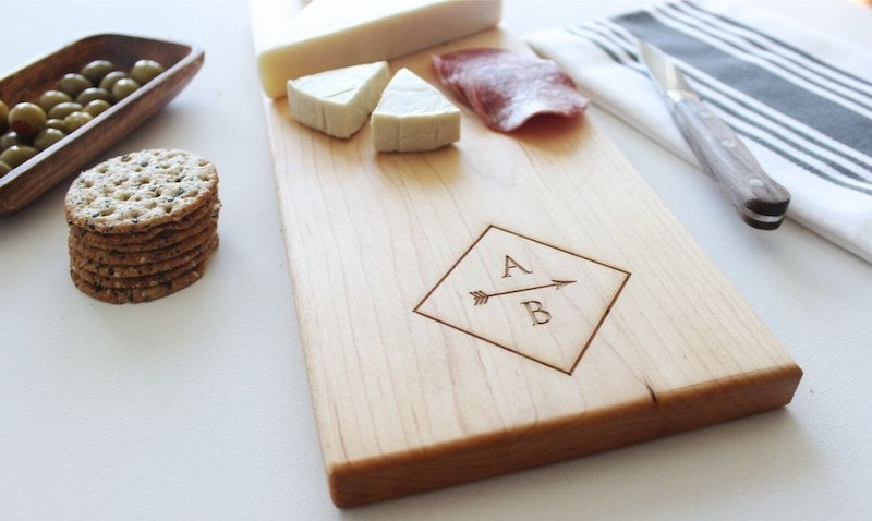 Personalized cutting board for Dad