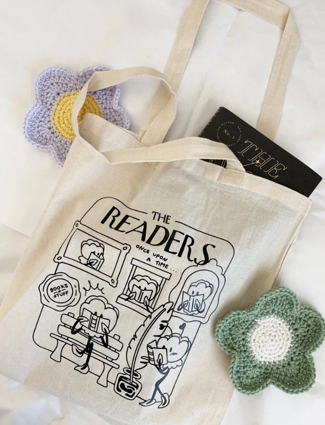 The Readers tote bag for writers