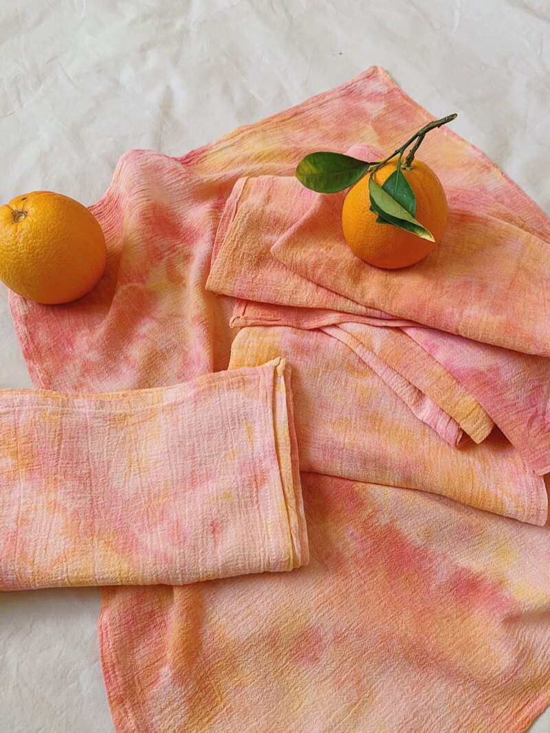 Washable cloth napkins from Etsy.