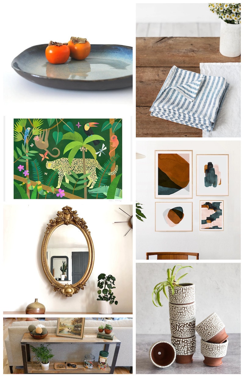 Home decor trends for spring and summer 2023 on Etsy