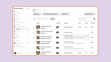 Controla mejor cómo te anuncias en Etsy