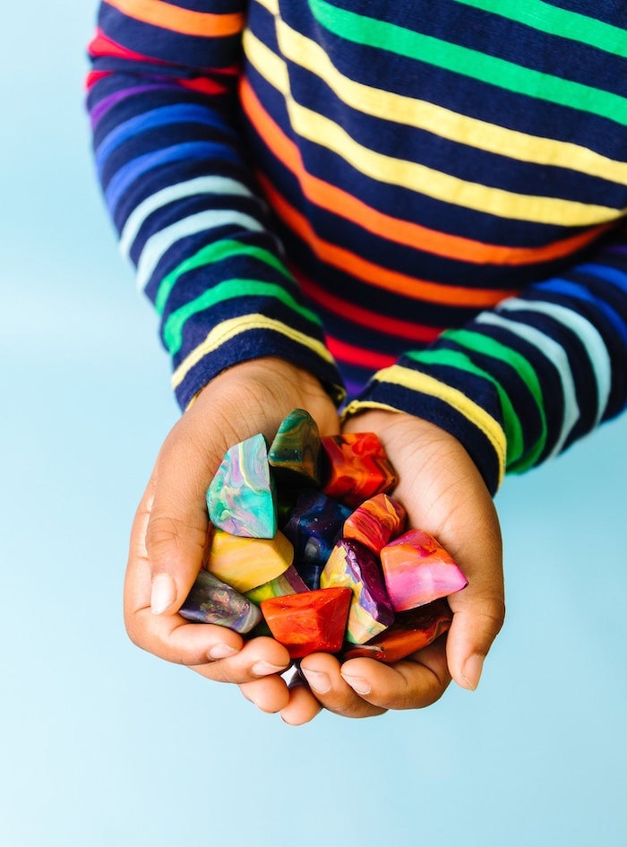 Recycle and Learn with Rainbow Crayons!  Brandywine Conservancy and Museum  of Art