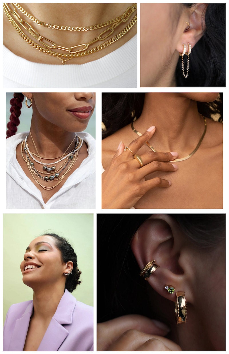 Etsy's accessory stacking trend Etsy's accessory stacking trend