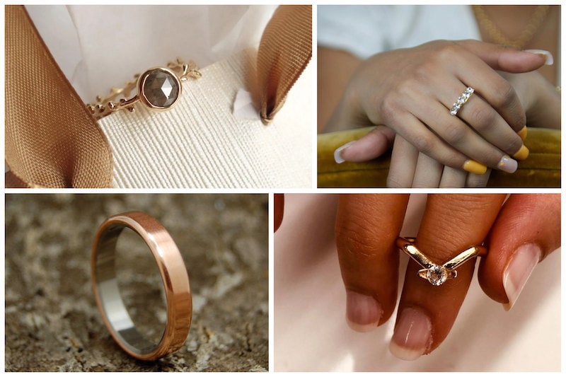 Unique Engagement Rings and Vintage Wedding Rings Etsy
