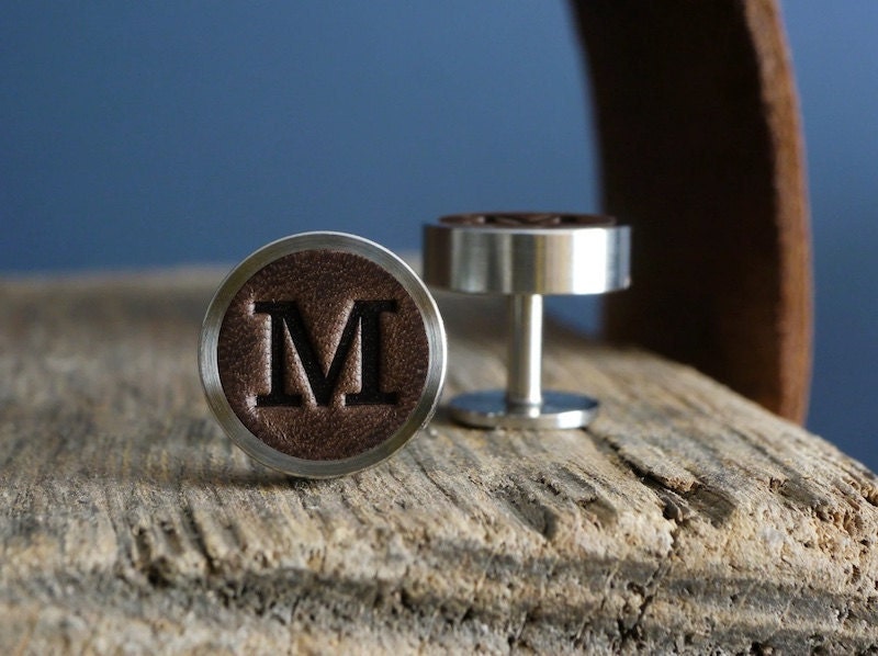 Personalized cufflinks for Dad