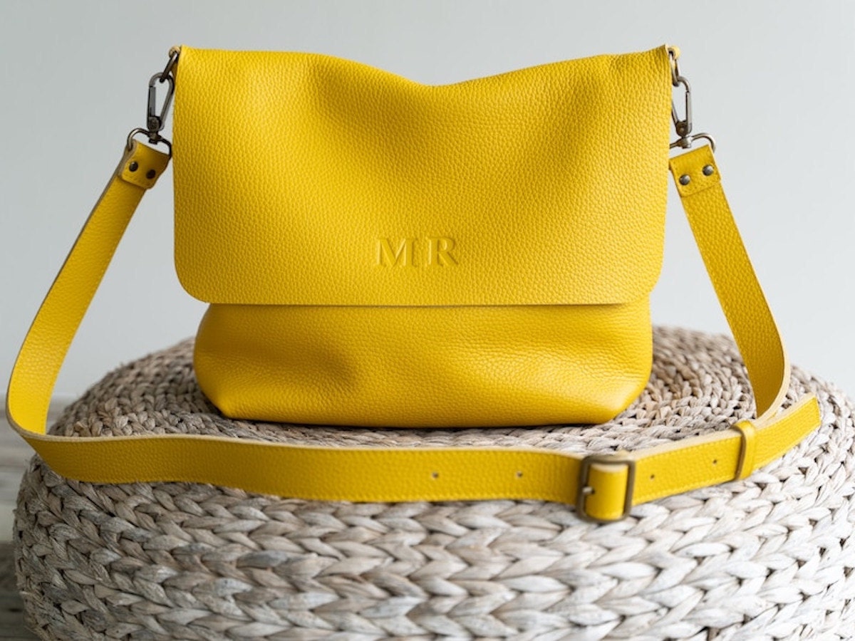 Mr Signature Initial Canvas Tote