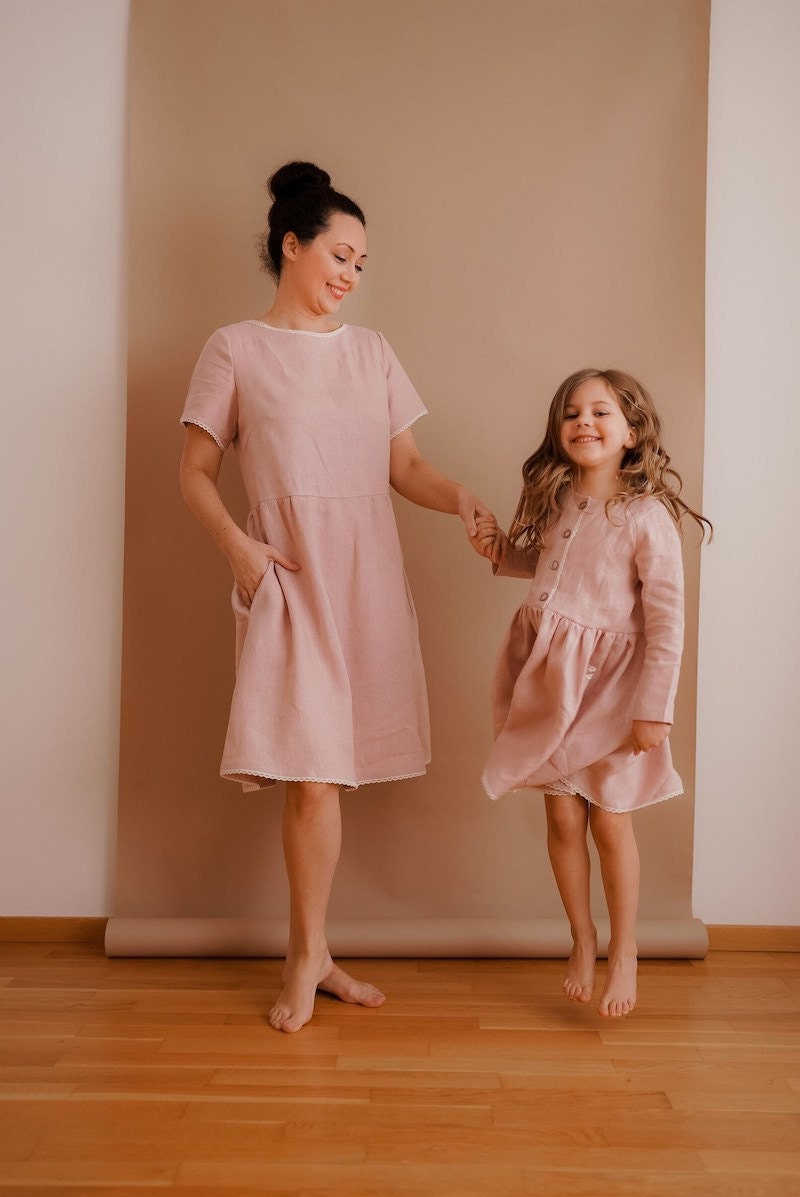 Matching mother and daughter dresses for Mother's Day