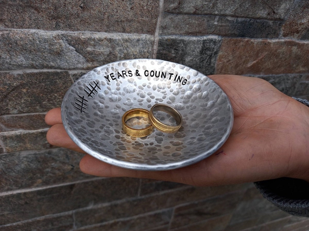 The Best 10th Anniversary Gifts Traditional Modern Ideas Etsy