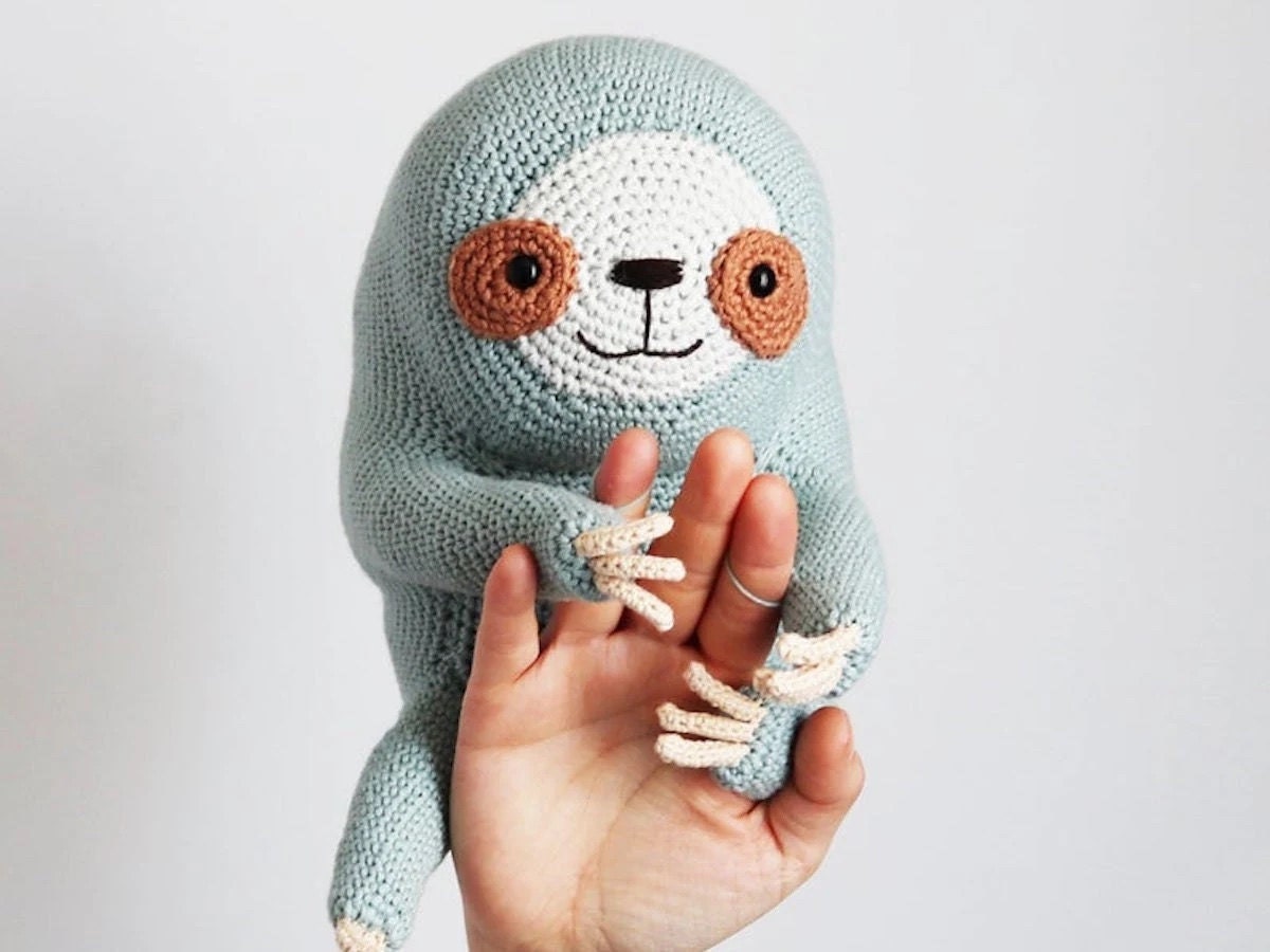 Crochet sloth pattern from Etsy Crochet sloth pattern from Etsy