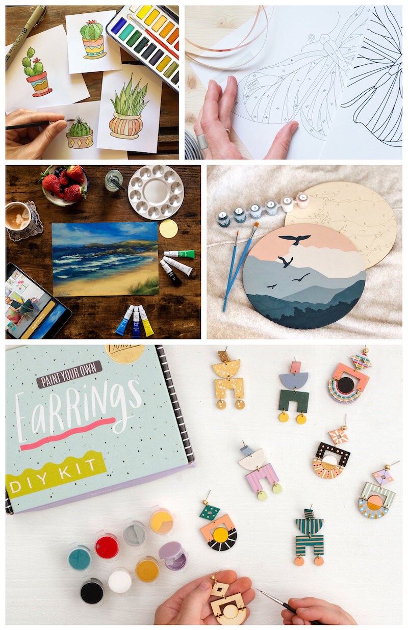 Painting kits from Etsy Painting kits from Etsy