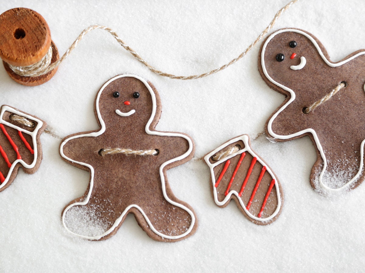 DIY salt dough holiday ornaments