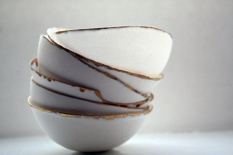 Handmade stoneware bowl from Etsy