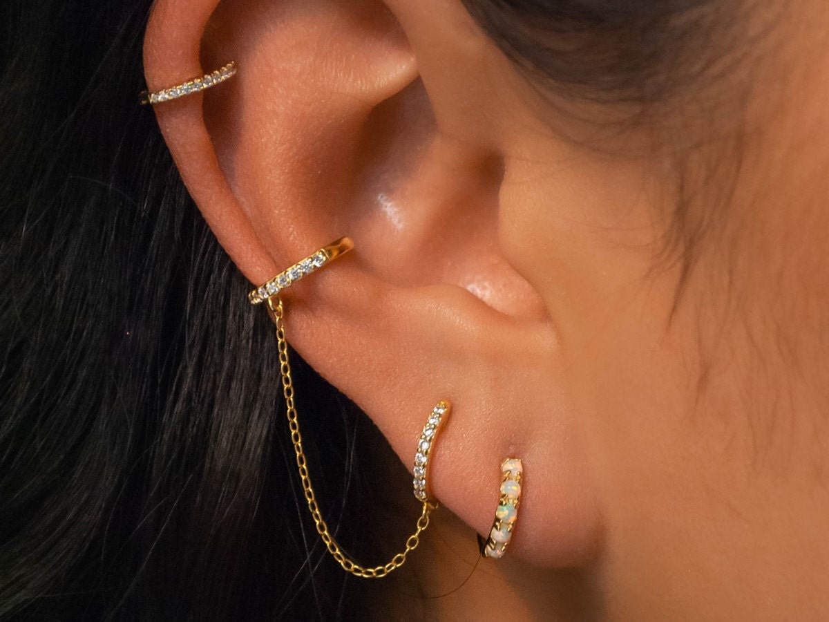 Tops Drop Earrings Gold Ear Rings at Rs 40000/pair in Jaipur | ID:  23093194912