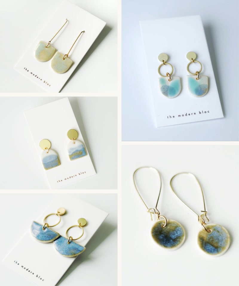 Larimar Earrings | The Larimar Shop® | Artisan Made Larimar Jewelry