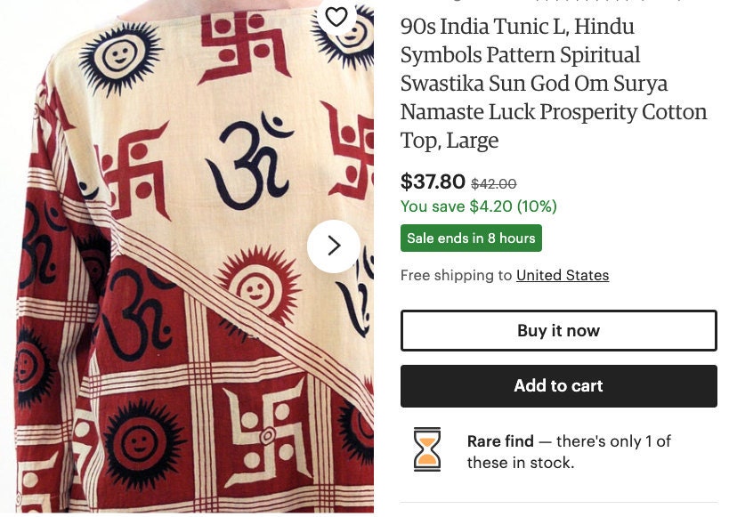 Example: Tunic with Spiritual Symbols