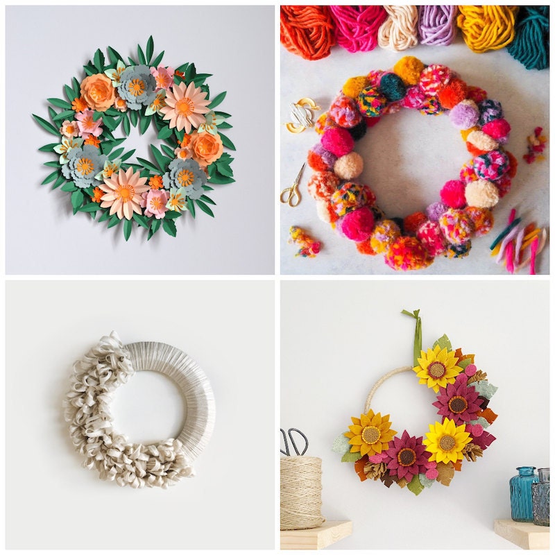 The Best Spring Wreath Ideas to DIY or Buy 2023 | Etsy