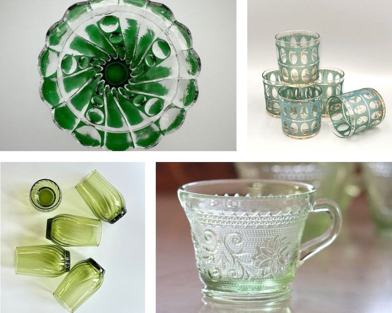 A Guide to the Different Types of Vintage Glassware Etsy