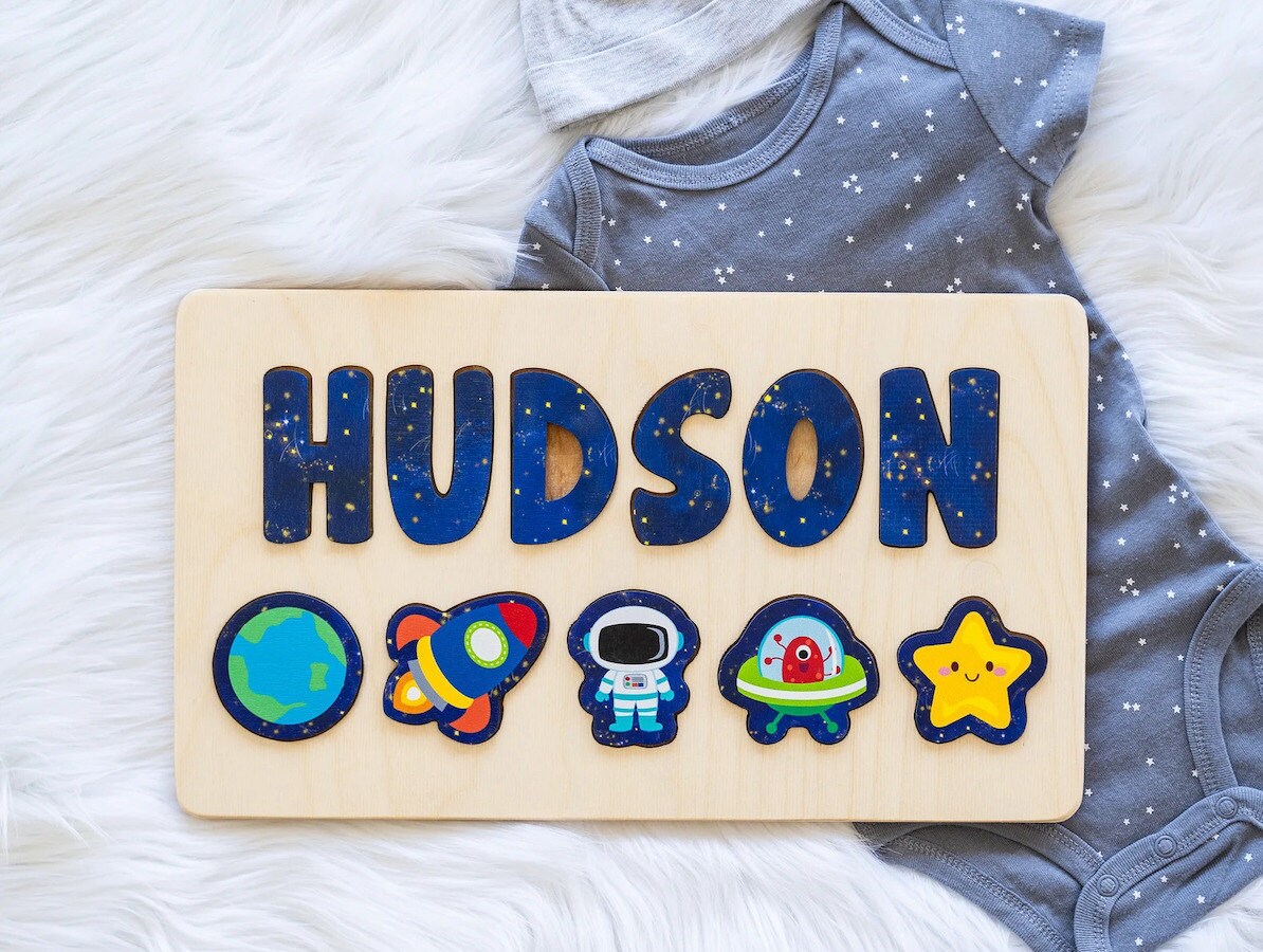 Custom name puzzle from Etsy Custom name puzzle from Etsy