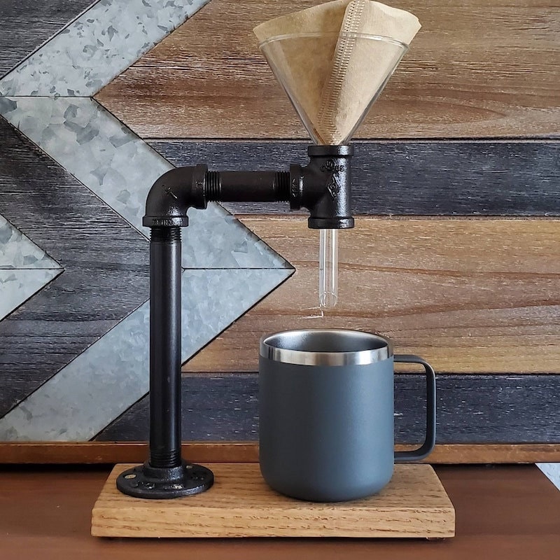 Pour over coffee stand from Etsy