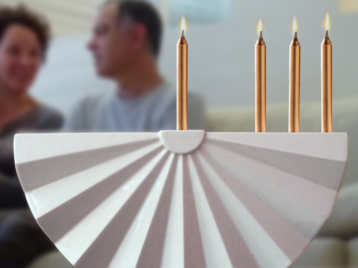 The Best Menorahs to Light Up Your Hanukkah Etsy
